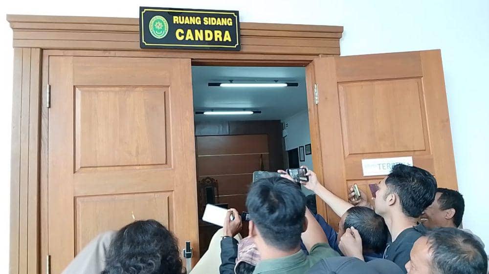 Suasana sidang mediasi gugatan pedagang sayur di Pengadilan Negeri Magetan. IDN Times/ Riyanto.