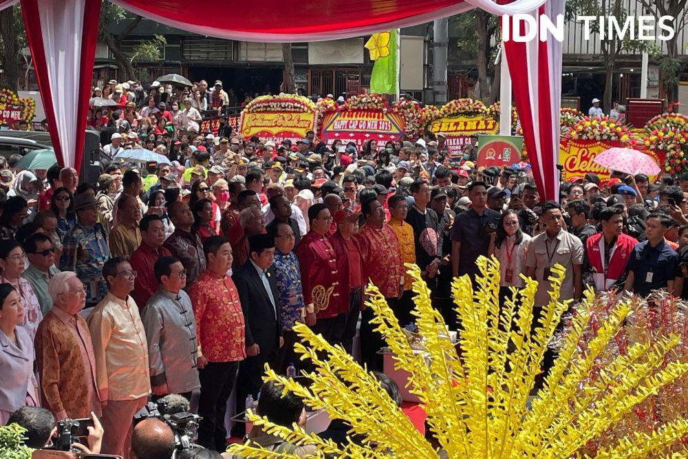 Pramono hingga Anies Baswedan Hadiri Perayaan Cap Go Meh di Glodok