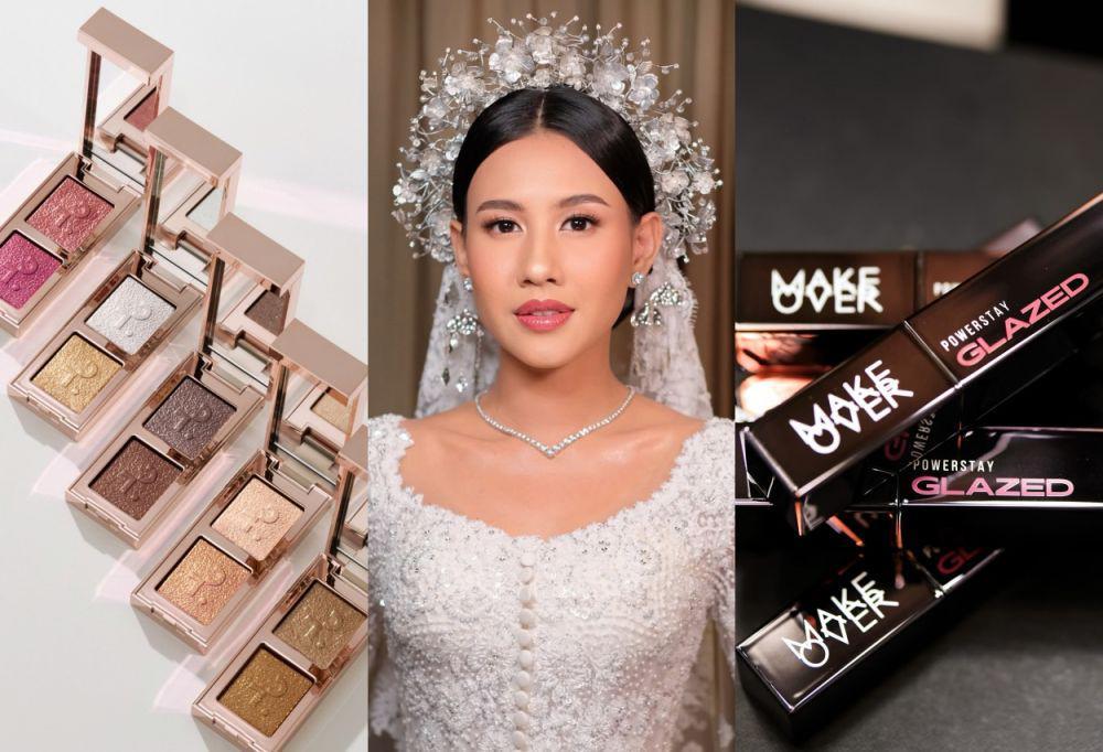 20 Produk Makeup Shenina Cinnamon saat Akad Nikah, Glamor!