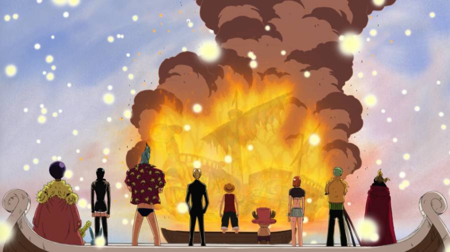 Kepergian Going Merry (dok. Toei Animation/One Piece)