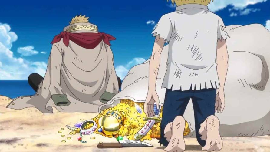 Sanji dan Zeff (dok. Toei Animation/One Piece)