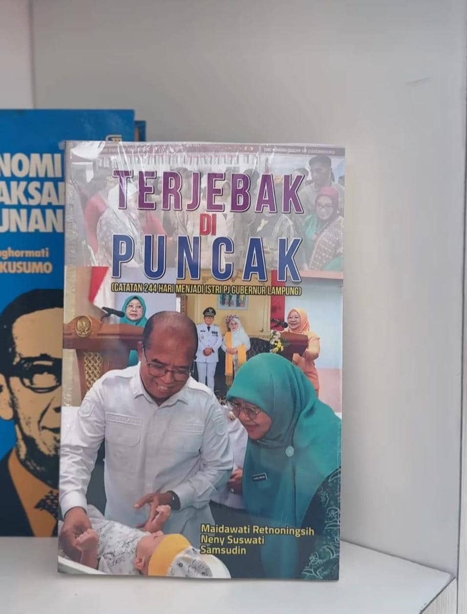 Fakta Unik Buku Kisah Pj Gubernur Lampung "Terjebak di Puncak"