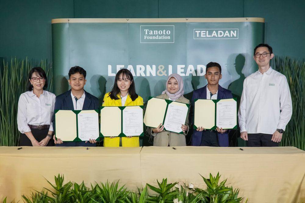 204 Mahasiswa S1 Terima Beasiswa TELADAN dari Tanoto Foundation