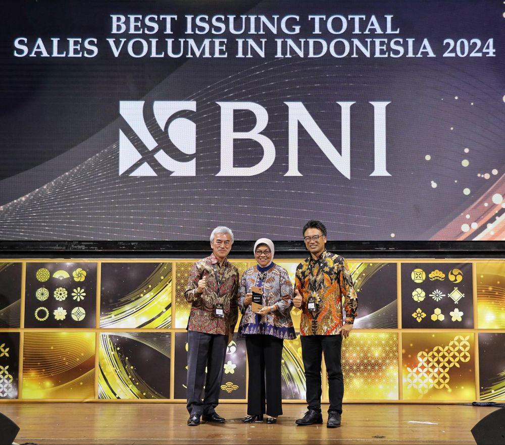 Dorong Sistem Transaksi Inklusif, BNI Raih 2 Penghargaan dari JCB