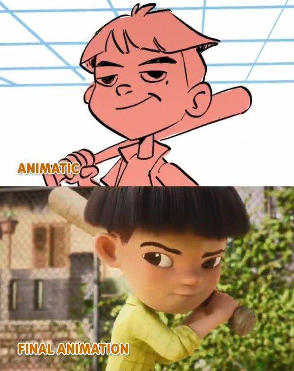 perbandingan film animasi Jumbo dan storyboard (x.com/adriandhy)