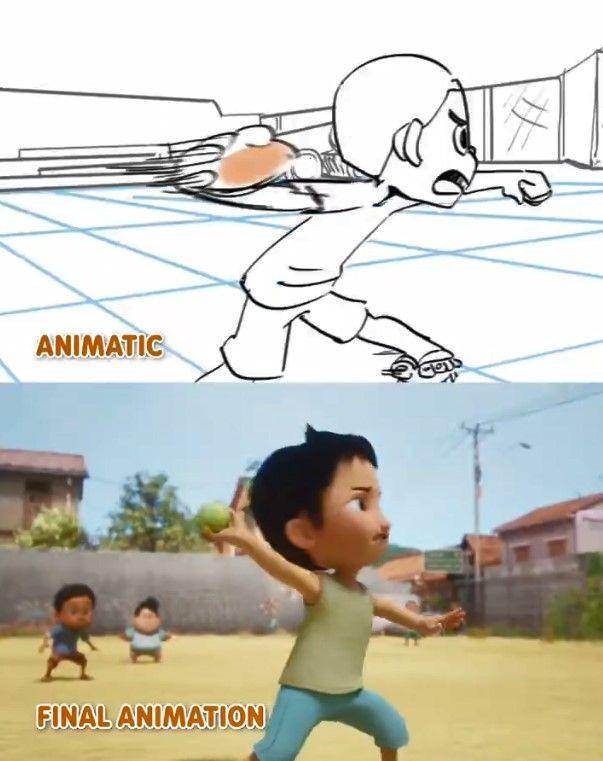 perbandingan film animasi Jumbo dan storyboard (x.com/adriandhy)