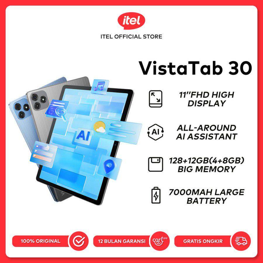 itel VistaTab 30 (tokopedia.com/Itel Official Store)