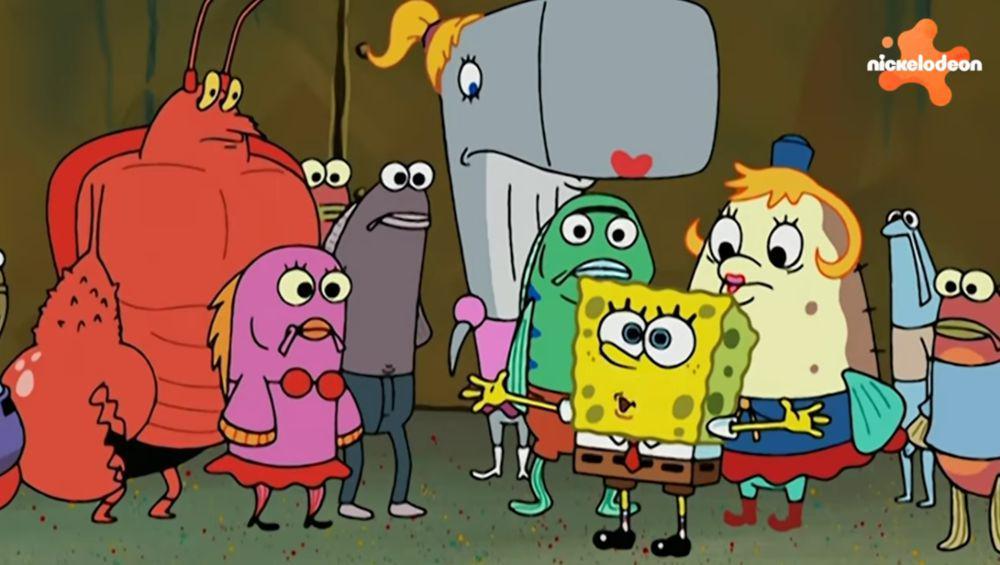 Perkumpulan warga bikini bottom (youtube.com/Nickelodeon Bahasa)