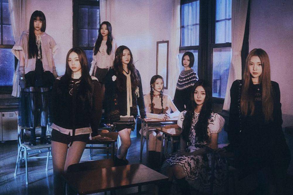 potret Hearts2Hearts di single album The Chase (instagram.com/hearts2hearts)