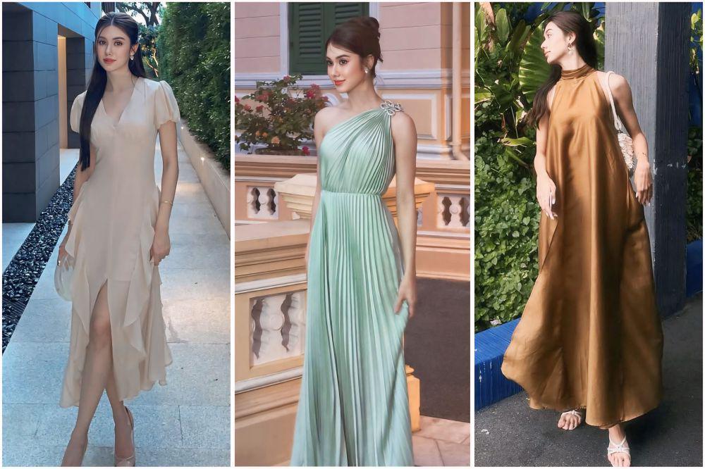 potret ide dress elegan untuk ke acara formal ala Lorena Schuett (instagram.com/lalinalena)