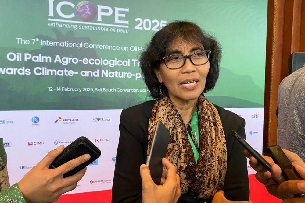 Prof. Dr. Ir. Damayanti Buchori di sela-sela acara ICOPE 2025 (dok.pribadi/Natalia Indah)