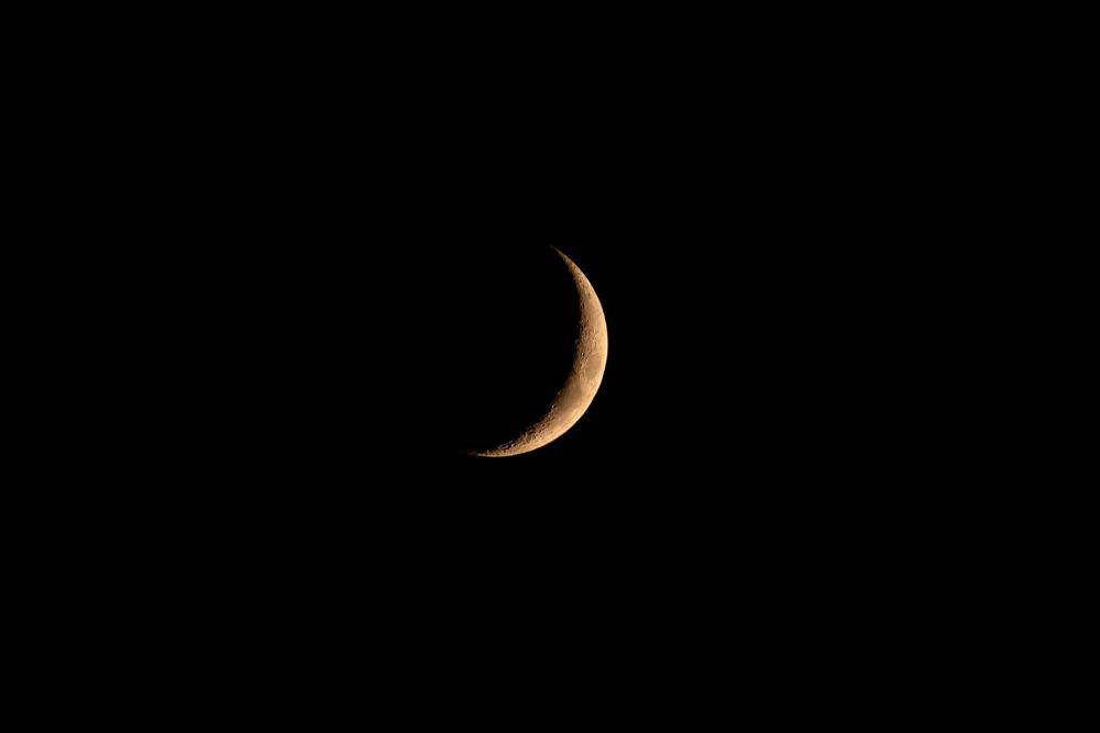 Ilustrasi bulan sabit (pexels.com)