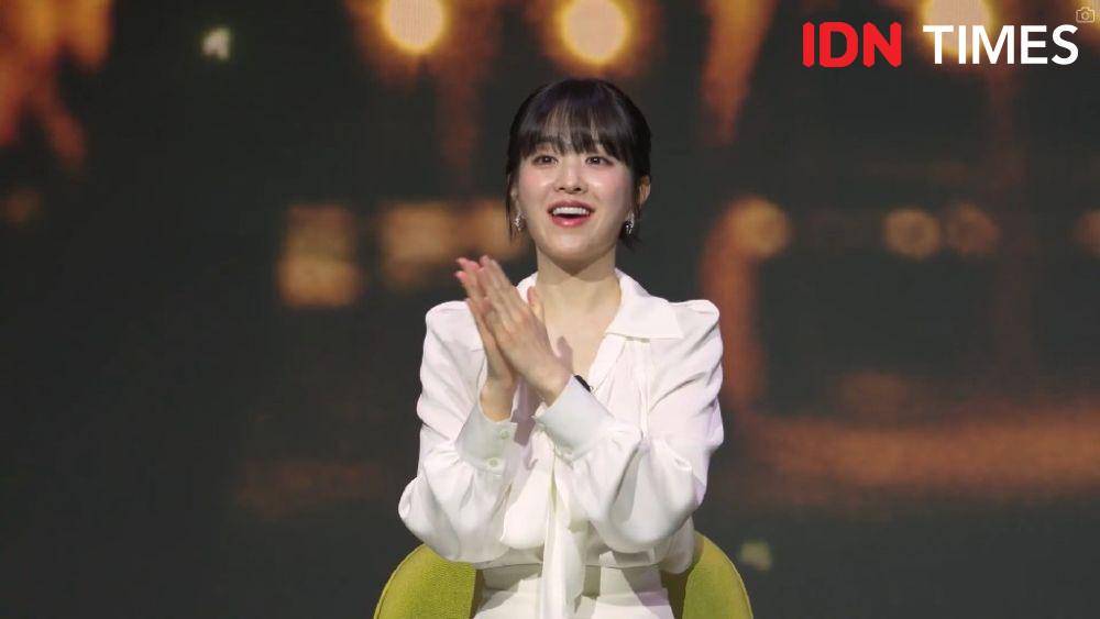 Park Bo Young, pemeran drama Melo Movie dalam wawancara bersama IDN Times (dok. Netflix/IDN Times)