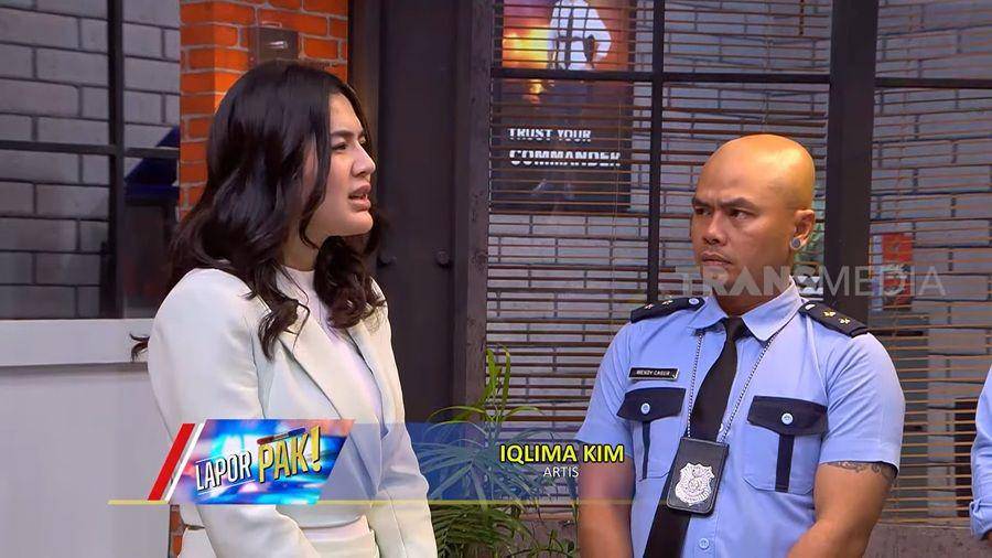 Iqlima Kim saat hadir di Lapor Pak (Youtube.com/Trans7 Official)