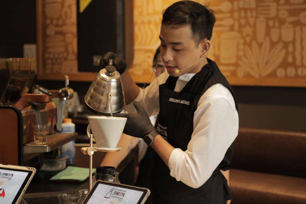 Para barista di acara Barista Championship (Dok.Starbucks)