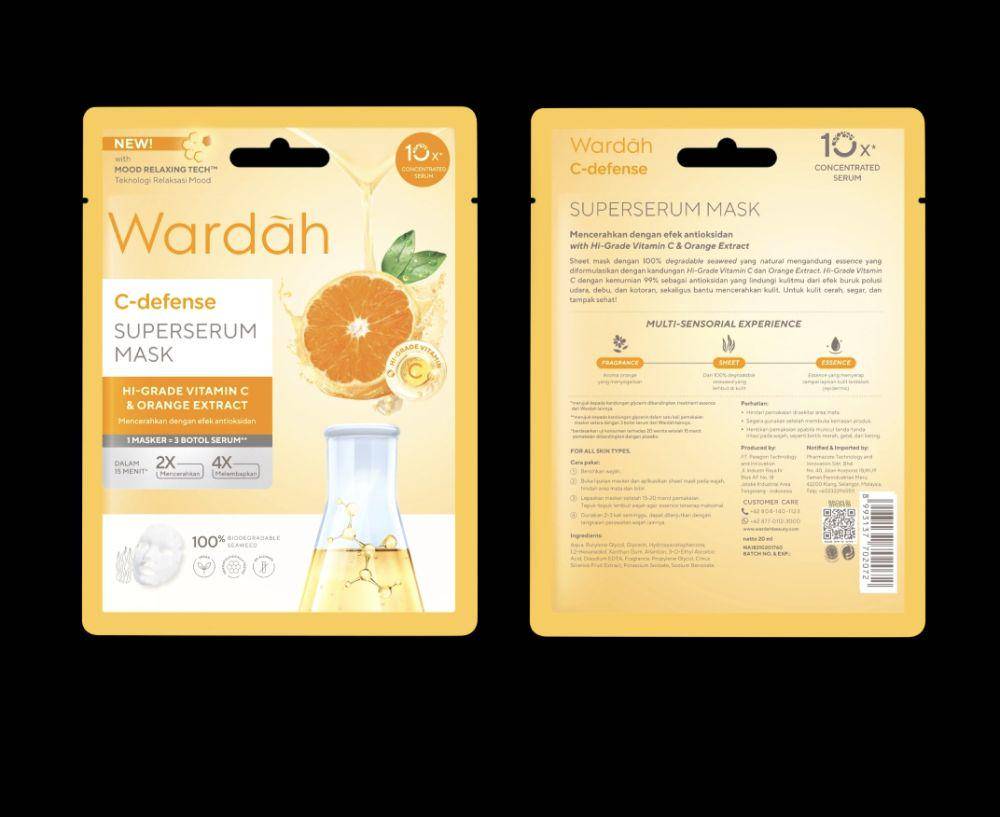 Wardah C-Defense Superserum Mask (wardahbeauty.com)
