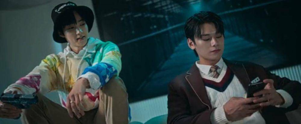 Baek Seo Hoo dan Cha Woo Min di Study Group (dok. TVING/Study Group)