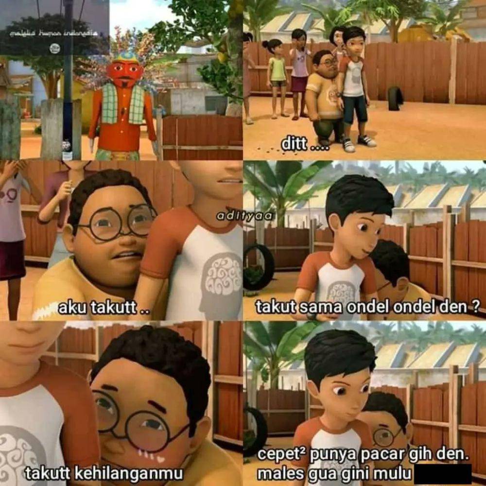 meme Dennis teman Adit & Sopo Jarwo (facebook.com/adityaa)