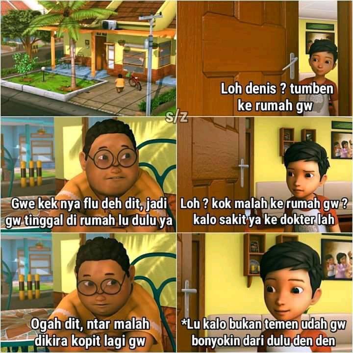 meme Dennis teman Adit & Sopo Jarwo (facebook.com/memegblk)