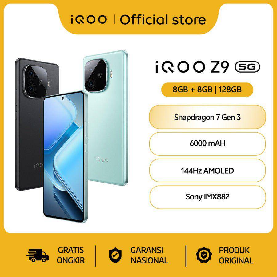 iQOO Z9 5G (tokopedia.com/vivo Indonesia)