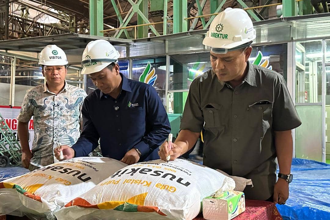 Kementerian Pertanian bekerja sama dengan PT Sinergi Gula Nusantara untuk swasembada pangan