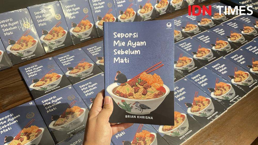 Seporsi Mie Ayam Sebelum Mati diluncurkan pada Jumat (14/2/25) bertempat di Makarya, Jakarta Pusat. (IDN Times/Dina Salma)