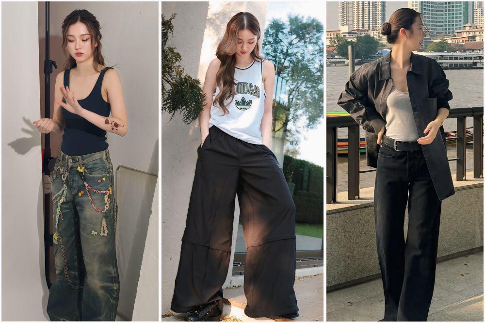 8 Ide Styling Outfit Street Style ala Thanaerng Kanyawee, Chill and Slay!