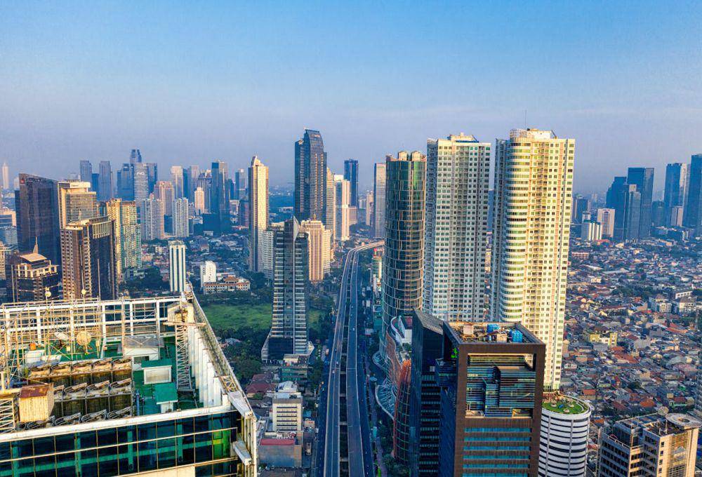Ilustrasi gedung kantor di Jakarta (pexels.com/Tom Fisk)