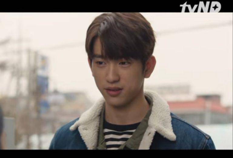 Jinyoung di drama He is Psychometric (dok. tvN/He is Psychometric)
