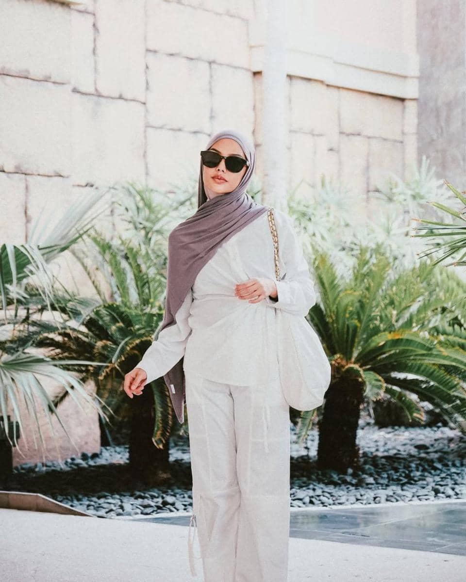OOTD Hijab Hangout ala Dara Arafah