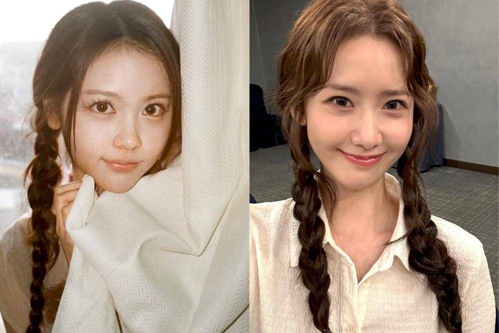 potret mirip Carmen Hearts2Hearts dan Yoona SNSD (instagram.com/hearts2hearts | instagram.com/yoona__lim)