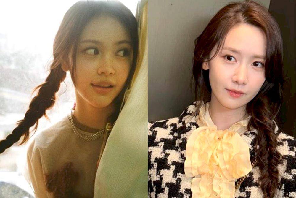 potret mirip Carmen Hearts2Hearts dan Yoona SNSD (instagram.com/hearts2hearts | instagram.com/yoona__lim)