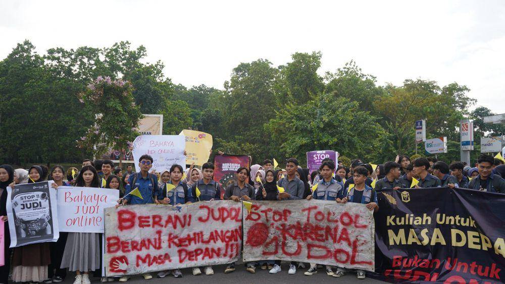 Sivitas Akademika Itera Gelar Deklarasi Anti Judi Online (IDN Times/Istimewa)