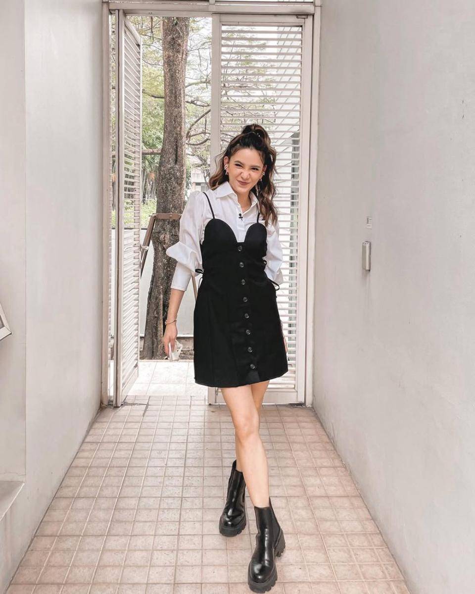 inspirasi OOTD kondangan ala Dao Nathapatsorn Simasthien (instagram.com/zzdaozz)