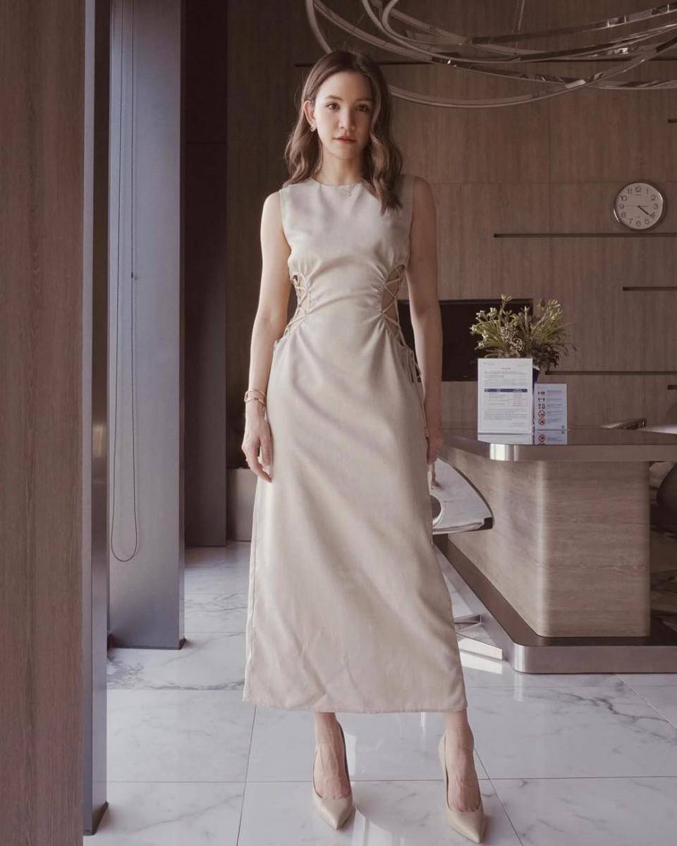 inspirasi OOTD kondangan ala Dao Nathapatsorn Simasthien (instagram.com/zzdaozz)