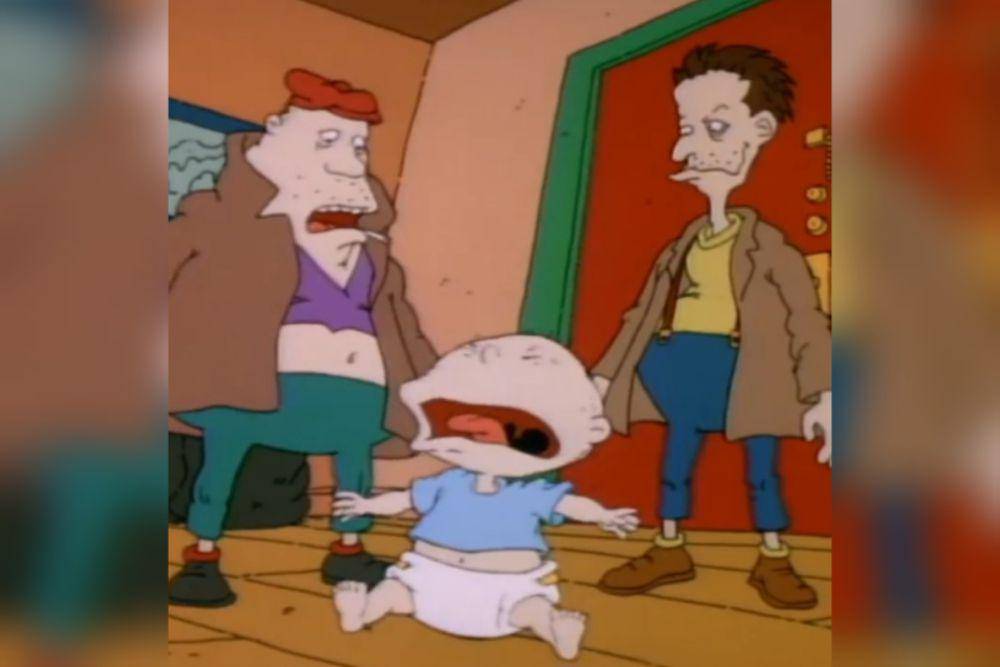 cuplikan ketika Tommy diculik (dok. Nickelodeon/Rugrats: Ruthless Tommy)