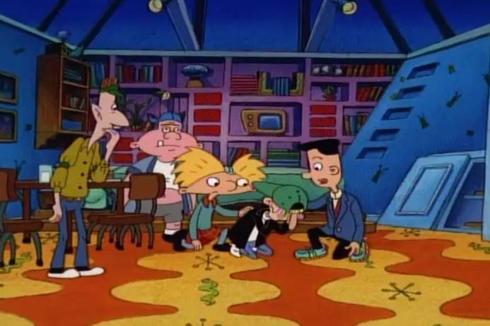 cuplikan ketika Sid menyesali kebohongannya (dok. Nickelodeon/Hey Arnold!)