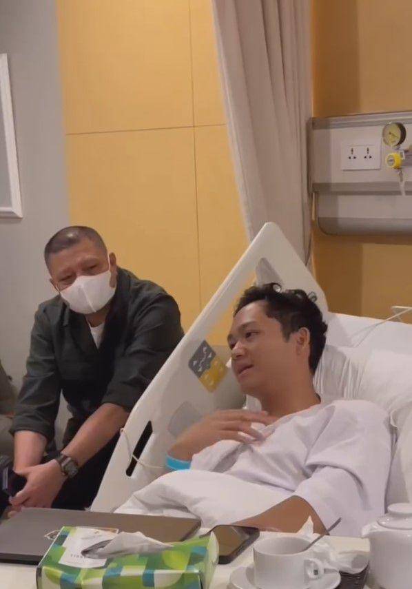 potret Azriel masuk rumah sakit (instagram.com/krisdayantilemos)