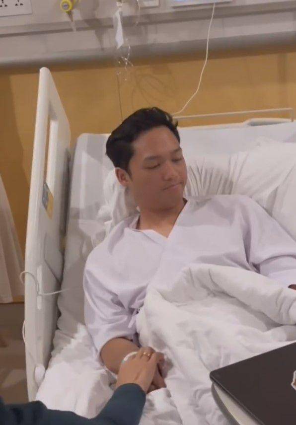 potret Azriel masuk rumah sakit (instagram.com/krisdayantilemos)