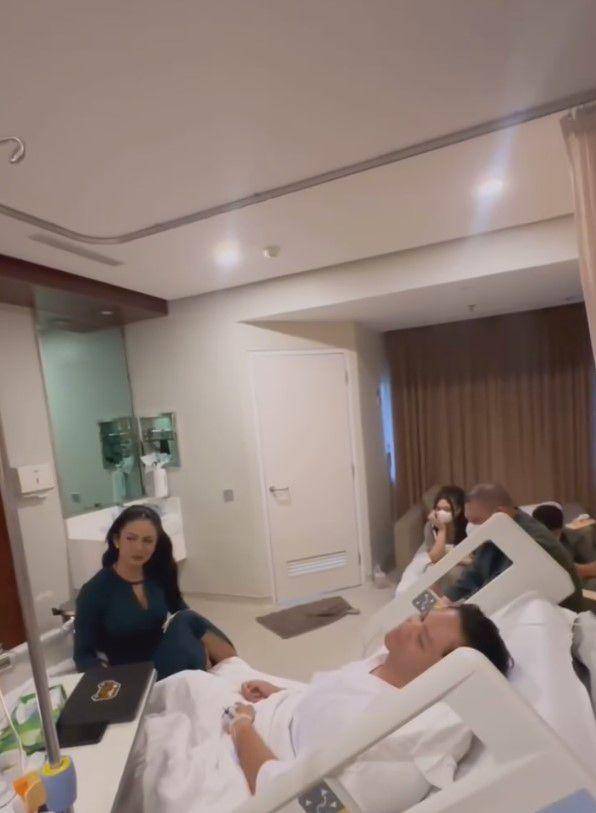 potret Azriel masuk rumah sakit (instagram.com/krisdayantilemos)