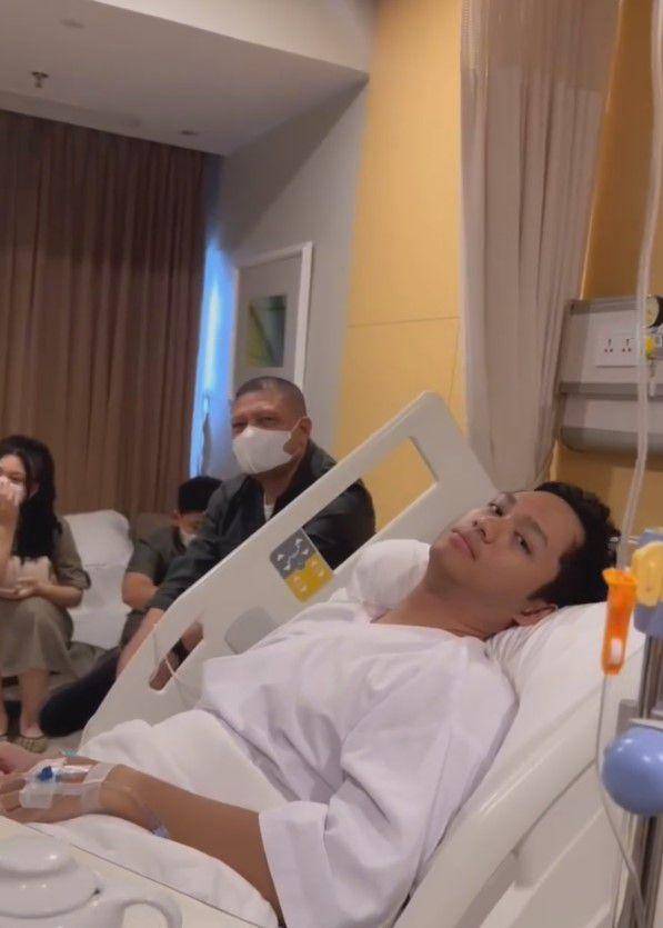potret Azriel masuk rumah sakit (instagram.com/krisdayantilemos)