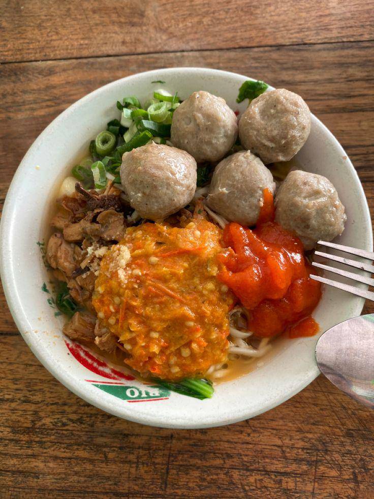Ilustrasi Bakso/pinterest.com
