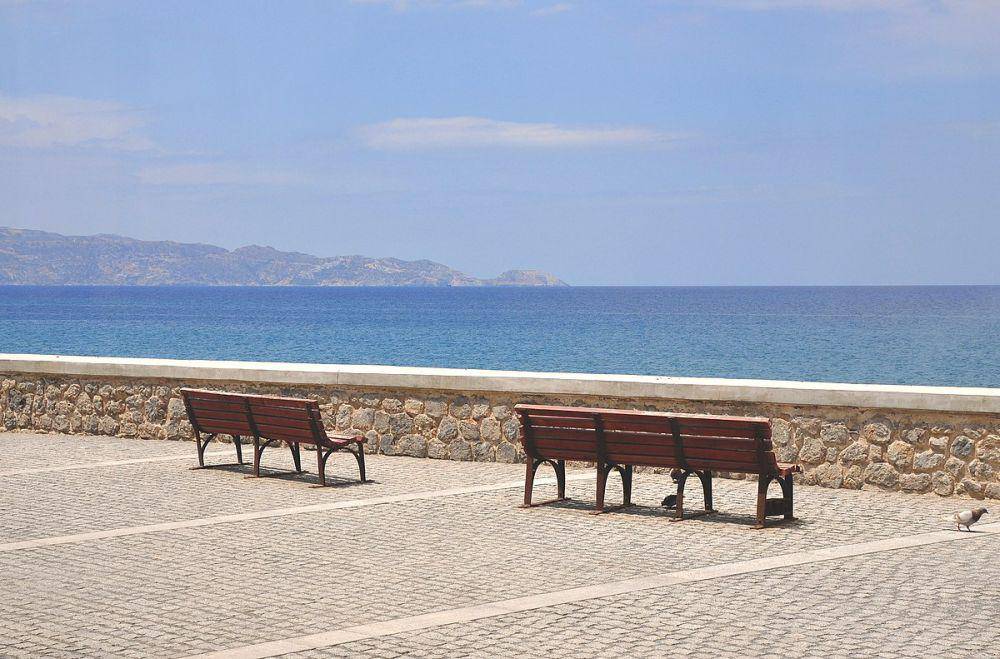 Laut Aegea jika dilihat dari Pulau Crete. (commons.wikimedia.org/Moonik)