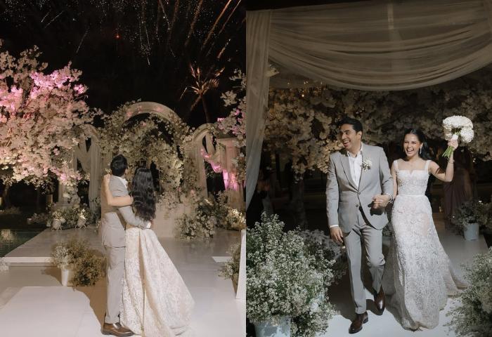 7 Dekorasi Pernikahan Yunita Siregar, Romantis dan Elegan!