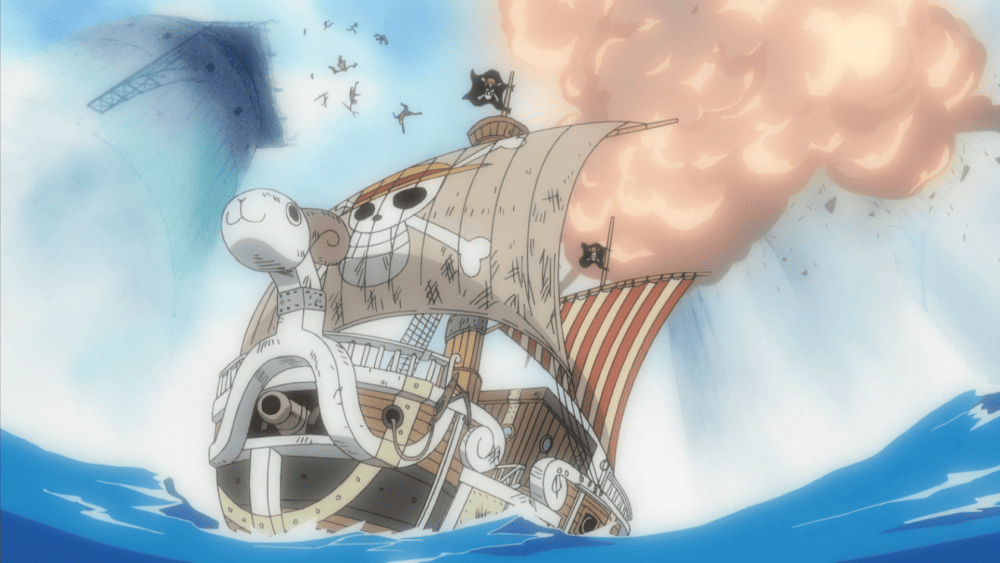 Going Merry dalam Arc Enies Lobby (dok. Toei Animation/One Piece)