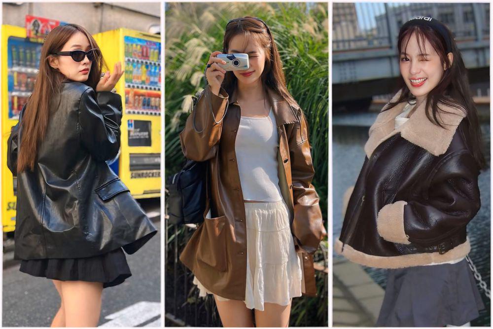potret ide OOTD pakai outerwear warna gelap ala Pimtha (instagram.com/pimtha)