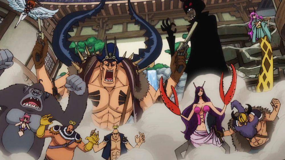 para pemakan Ancient Zoan di pasukan Kaido (dok. Toei Animation/One Piece)