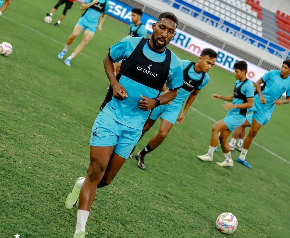 Pemain PSIS Semarang sedang jalani latihan rutin. (dok. PSIS)