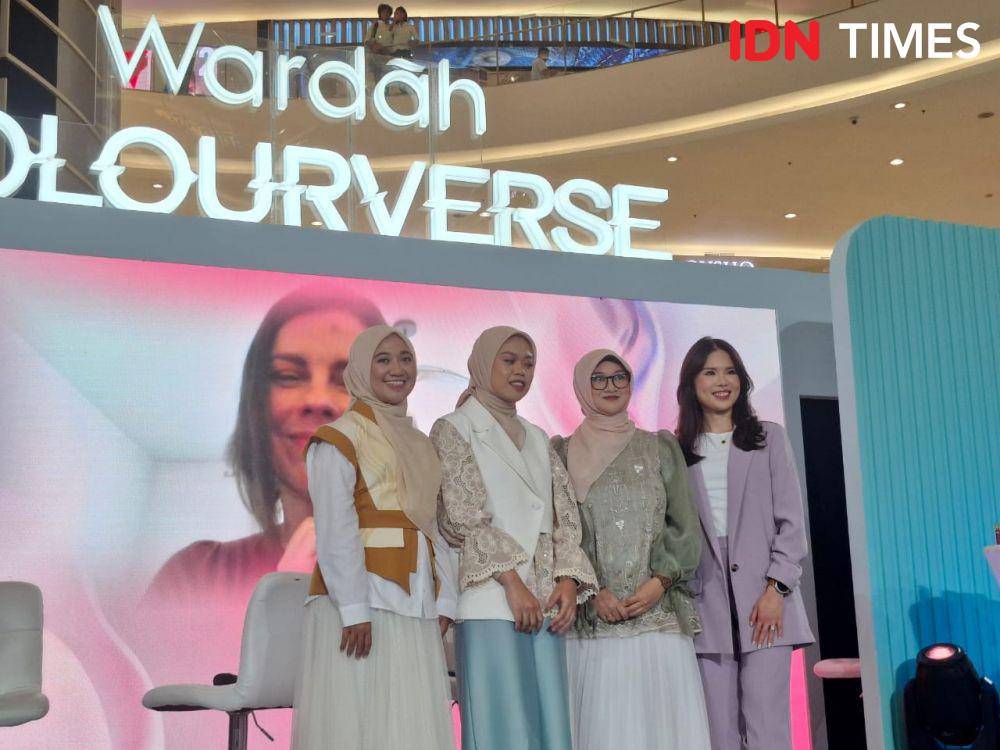 Talkshow di Wardah Colourverse yang berlangsung di Senayan City Mall, Jumat (14/2/2025). IDN Times/Adyaning Raras