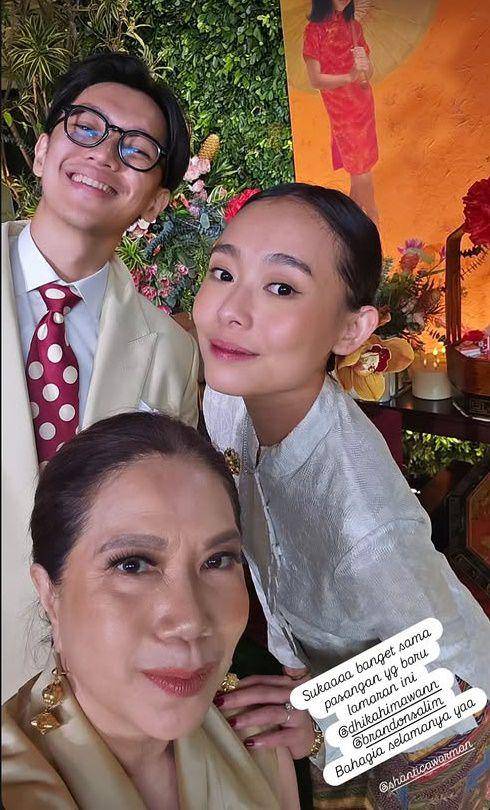 potret pertunangan Brandon Salim (instagram.com/dhikahimawann)